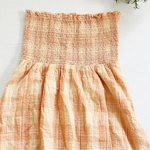drop waist dress sleeves Wynn Drop Waist Linen Dress | Button-Up Long Sleeve